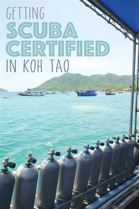 Getting Scuba Certified In Koh Tao With Roctopus Dive • The Blonde Abroad