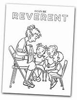 Reverence Reverent sketch template