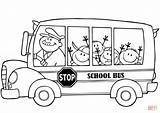 Bus Coloring Template School Pages Happy Children sketch template