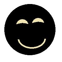 meaning  black smiling face emoji   languages