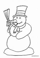 Snowman Coloring Pages Color Frosty Monoplane Storey Printable Kids sketch template