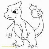 Coloring Charmeleon Pages Popular sketch template