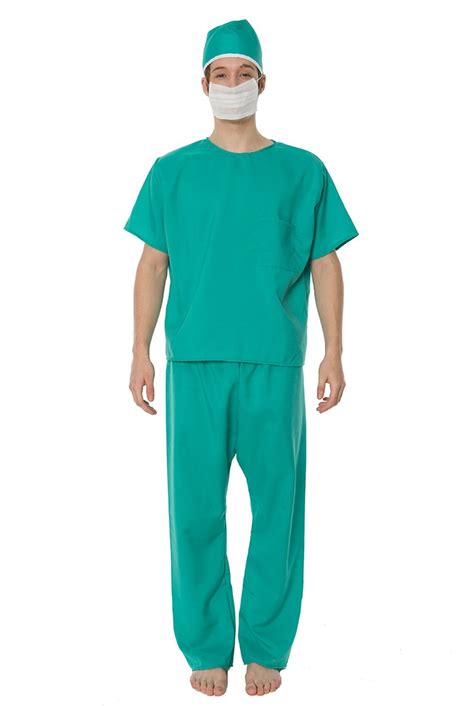 mens doctor uniform fancy dress costume
