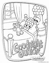 Coloring Goodnight Coloring4free Tales Veggie Pages Junior Related Posts sketch template