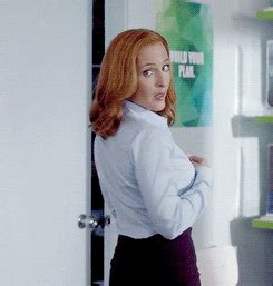 dana scully gif find share  giphy