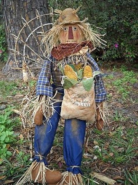 fabulous garden scarecrow ideas