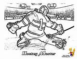Hockey Goalie Oilers Nhl Edmonton Yescoloring Ausmalbilder Coloriage Eishockey Gongshow Tournaments Blackhawks Coloringpage Tormann Helmets Snipers Skates sketch template
