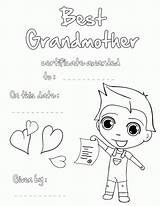 Coloring Pages Grandma Mothers Grandparents Grandpa Happy Printable Grandmother Birthday Cards Color Certificate Print Mother Drawing Sheets Kids Getcolorings Getdrawings sketch template