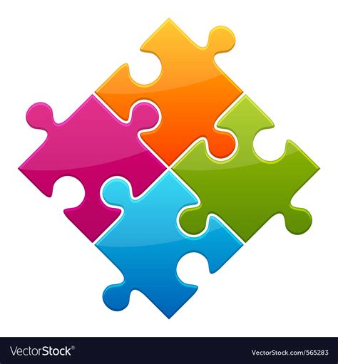 puzzle icon royalty  vector image vectorstock