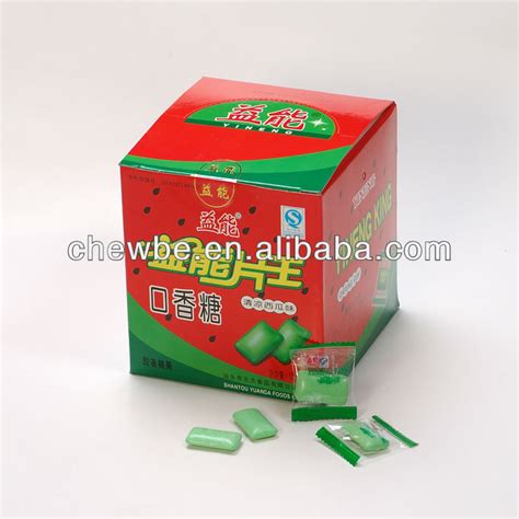 cool watermelon flavor chew gumchina yineng chewing gum price supplier food