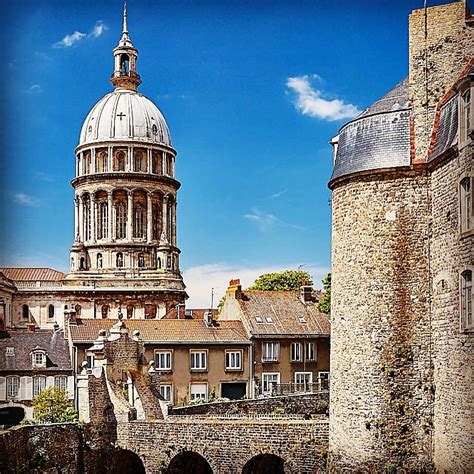 boulonge sur mer france walled city leaning tower  pisa leaning tower