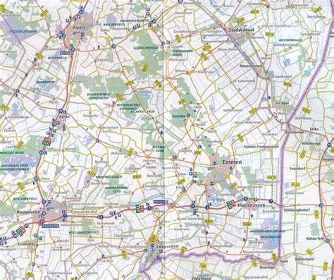 wegenkaart landkaart nederland anwb media  reisboekwinkel de zwerver