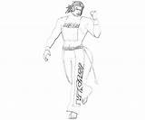 Tekken Eddy Gordo sketch template