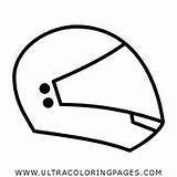 Capacete Casco Colorir Mewarnai Helm Página Pngegg Kumpulan Bicicleta Ultracoloringpages sketch template