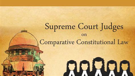supreme court judges on comparative constitutional law