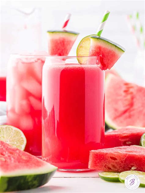 Watermelon Juice Recipe {only 3 Ingredients} Belly Full