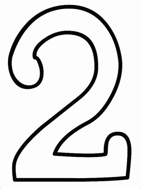 numbers coloring page print numbers pictures  color