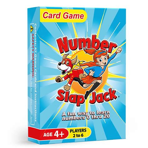 Number Slap Jack® Play 4 Number Games Including Slapjack Number