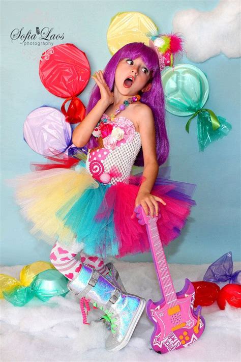 ready to ship size 3 4 katy perry inspired candy land tutu dress and