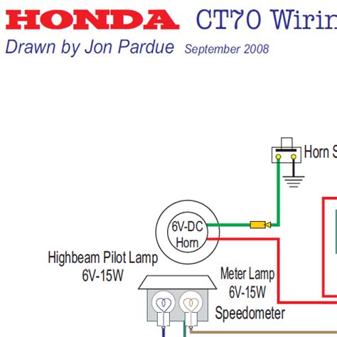 honda ct wiring diagrams home   pardue brothers