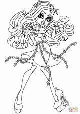 Rochelle Coloring Pages Haunted Goyle Monster High Elfkena Printable Color Print Deviantart Getcolorings sketch template
