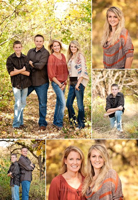 family photo session poses family