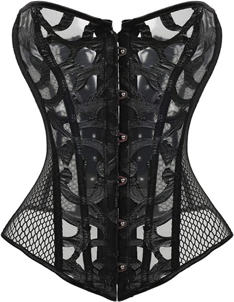 Waist Training Corsets For Women S Breathable Lace Up Back
