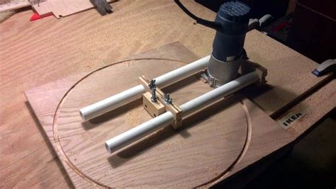 router jig   perfect circle hackaday
