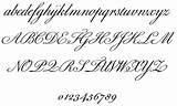 Copperplate Roundhand Styles sketch template