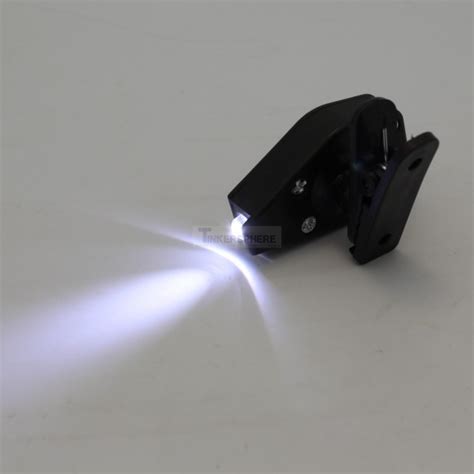 3 99 clip on led light attachment for glasses tinkersphere