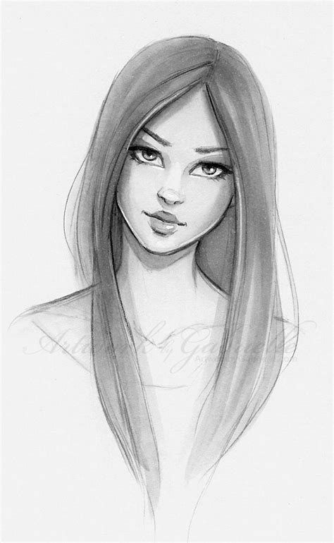 girl sketch  pinterest girl drawings character illustration