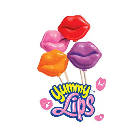 yummy lips lollipops for sale