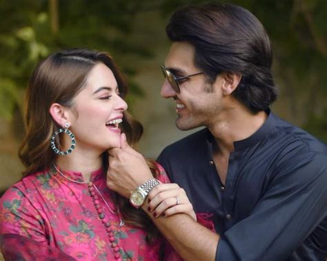 Minal Khan And Ahsan Mohsins Kissing Video Draws Severe Backlash