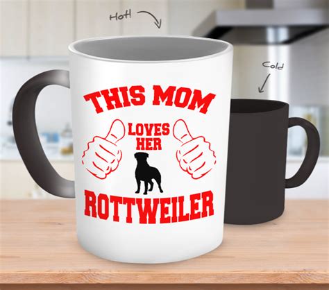 This Mom Loves Her Rottweiler Mug