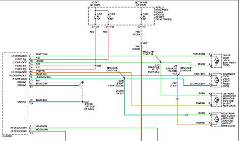 tacoma tailgate auto lock wiring diagram