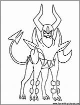 Arceus Coloring Pages Getcolorings Printable sketch template