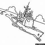 Coloring Navy Ship Naval Pages Boat Ticonderoga Speedboat Drawing Sailboat Battleship Class Submarine Cruiser Getdrawings Designlooter Cruise 560px 93kb Boats sketch template