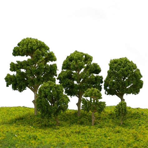 pcslot cm hotsale     scale miniature architectural model green tree  ho