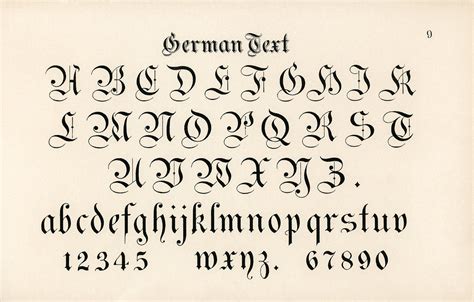 german style calligraphy fonts  draughtsmans alph flickr