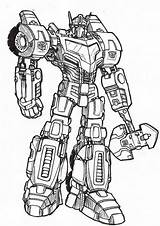 Optimus Prime Coloring Pages Kolorowanki Template Transformers Dla Do Wydruku Malowanka sketch template