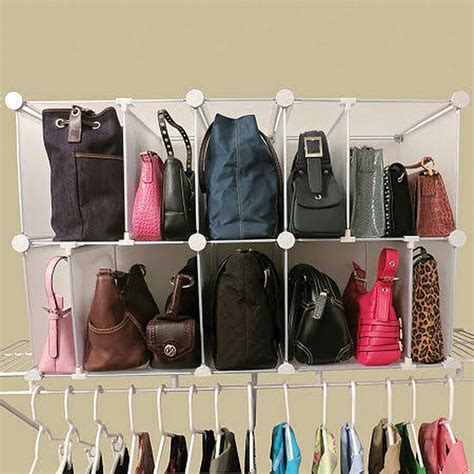 purse storage ideas  organize   purses bags