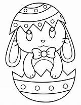 Easter Egg Bunny Coloring Pages Ester Printable Pdf Popular sketch template