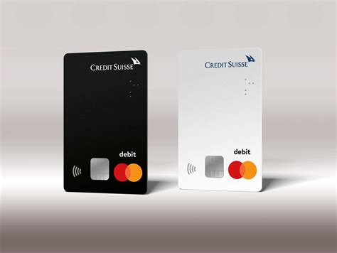 credit suisse introduces  debit mastercard  clients credit suisse