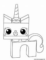 Unikitty Coloring Pages Unicorn Printable Princess Lego Movie Kitty Kids Book Choose Board sketch template