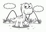 Coloring Pages Dinosaur Baby Printable Dino Kids Preschoolers Adults Getdrawings sketch template