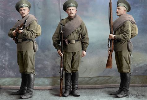 captivating colorized portraits of russian fighters in