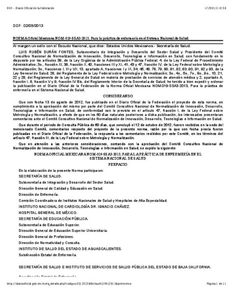 Pdf Dof Diario Oficial De La Federación Andrez