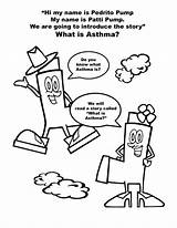 Asthma sketch template
