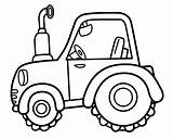 Coloring Tractor Pages Toddlers Print Kids sketch template