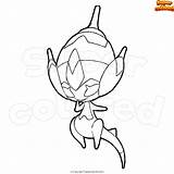 Pokemon Coloring Poipole Owned Reinterpretation Characters sketch template